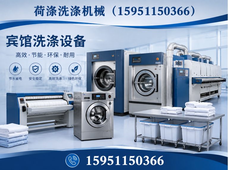 兴化市洗衣房设备展示图